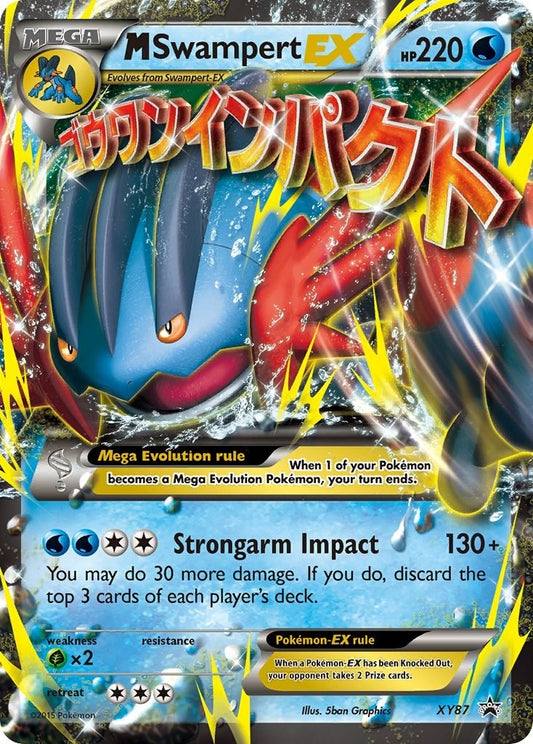 Image for M Swampert EX (XY87) - Pokemon
