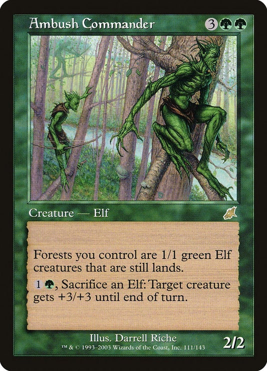 Image for Ambush Commander (111) - Magic: The Gathering