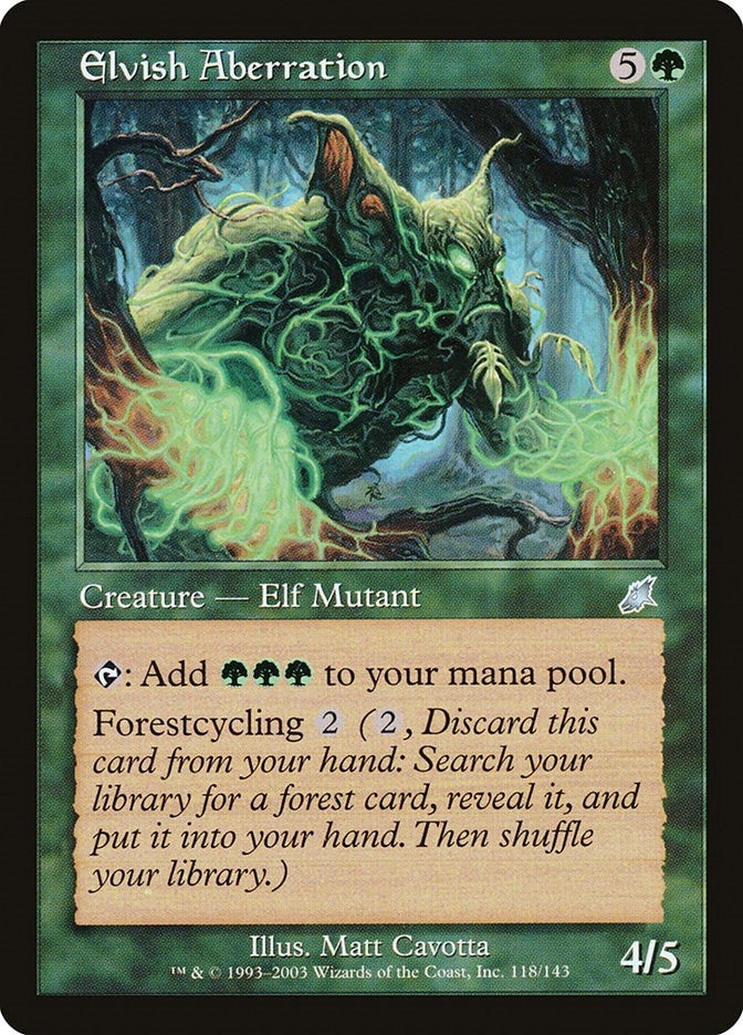 Image for Elvish Aberration (118) - Magic: The Gathering