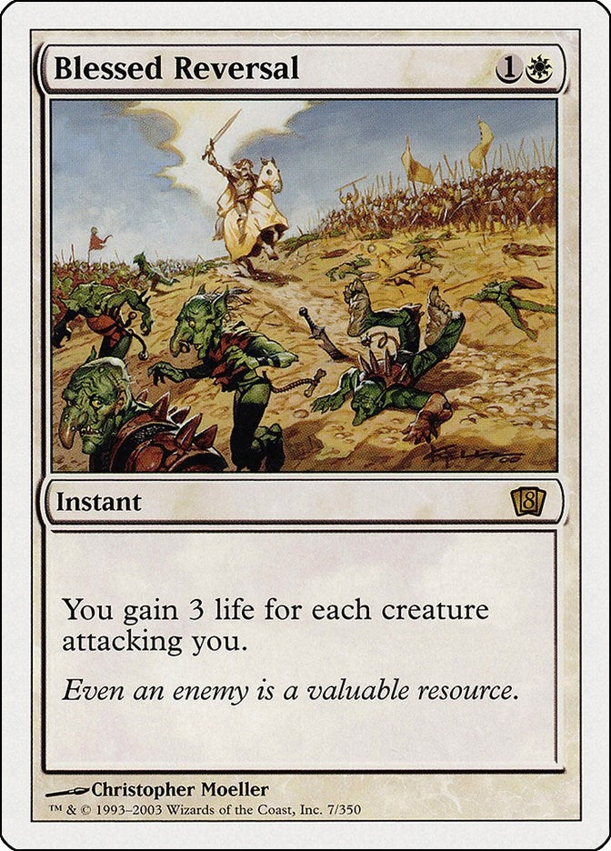 Image for Blessed Reversal (7) - Magic: The Gathering
