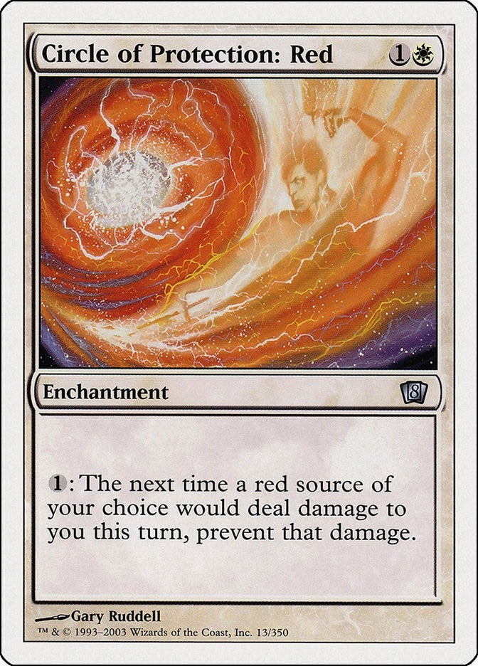 Image for Circle of Protection: Red (13) - Magic: The Gathering