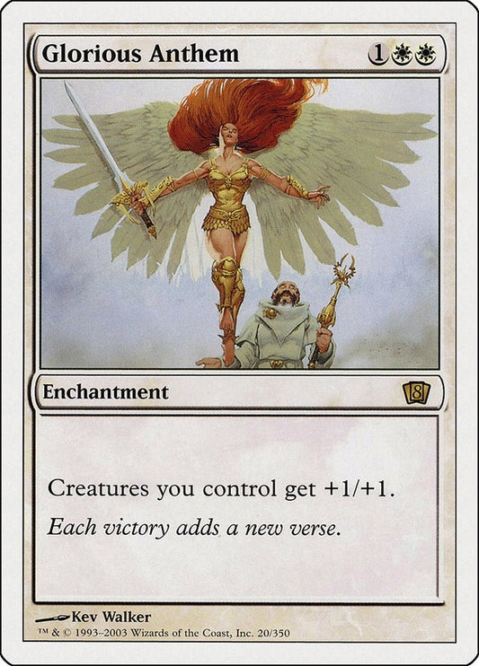 Image for Glorious Anthem (20) - Magic: The Gathering