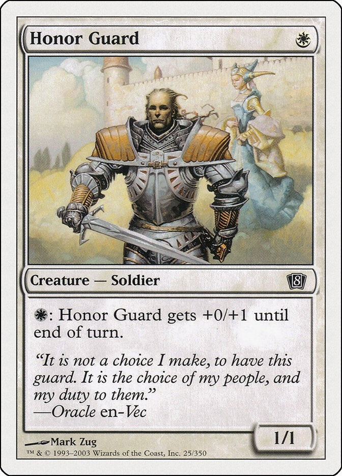 Image for Honor Guard (25) - Magic: The Gathering