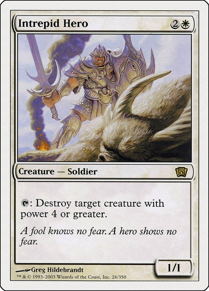 Image for Intrepid Hero (26) - Magic: The Gathering