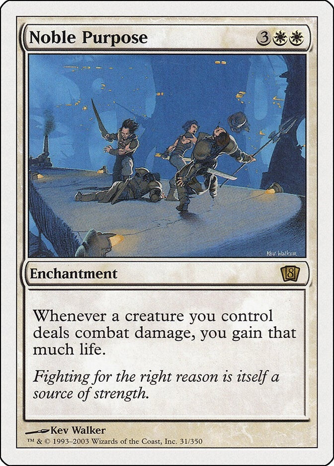 Image for Noble Purpose (31) - Magic: The Gathering