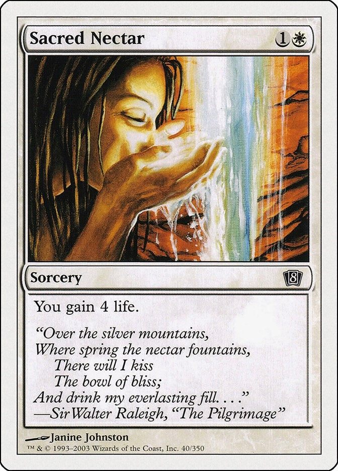 Image for Sacred Nectar (40) - Magic: The Gathering