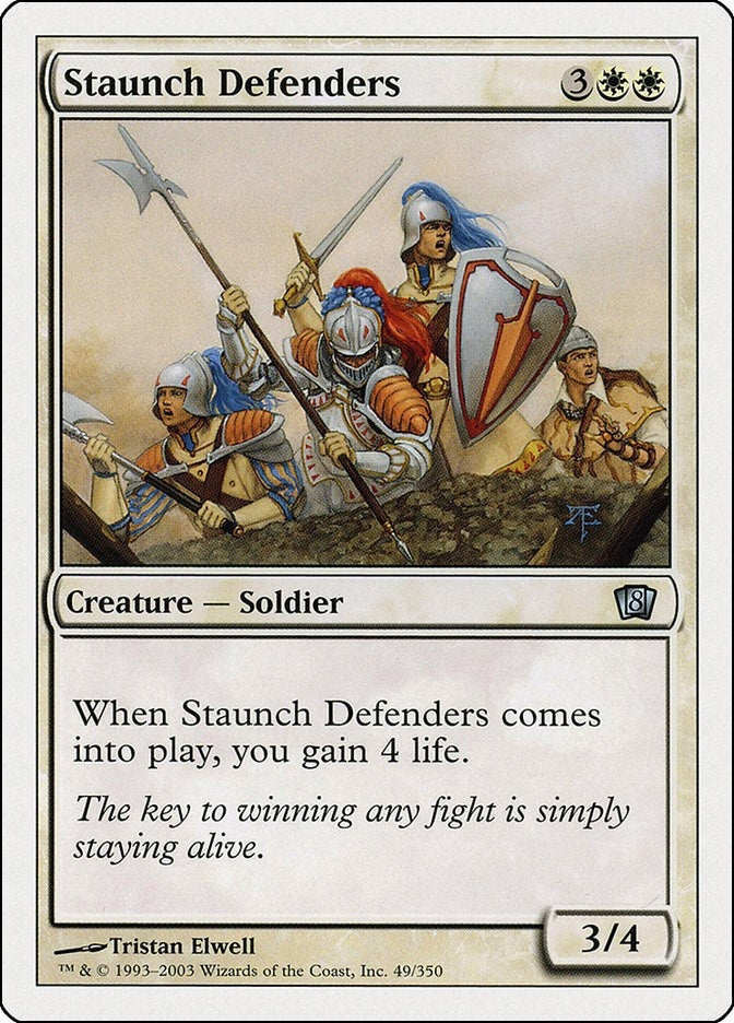 Image for Staunch Defenders (49) - Magic: The Gathering