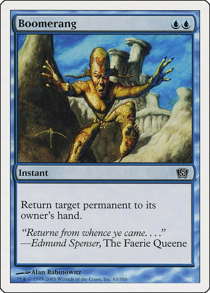 Image for Boomerang (63) - Magic: The Gathering