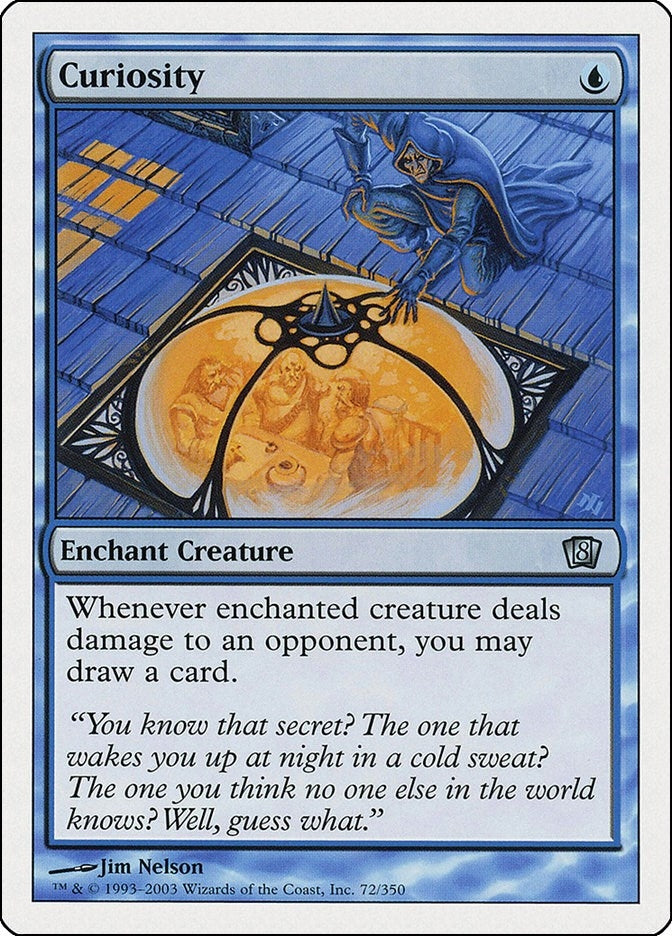 Image for Curiosity (72) - Magic: The Gathering