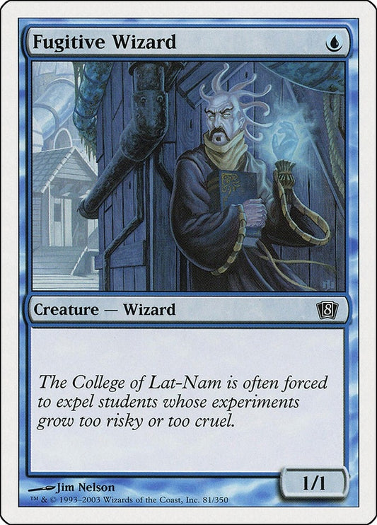 Image for Fugitive Wizard (81) - Magic: The Gathering