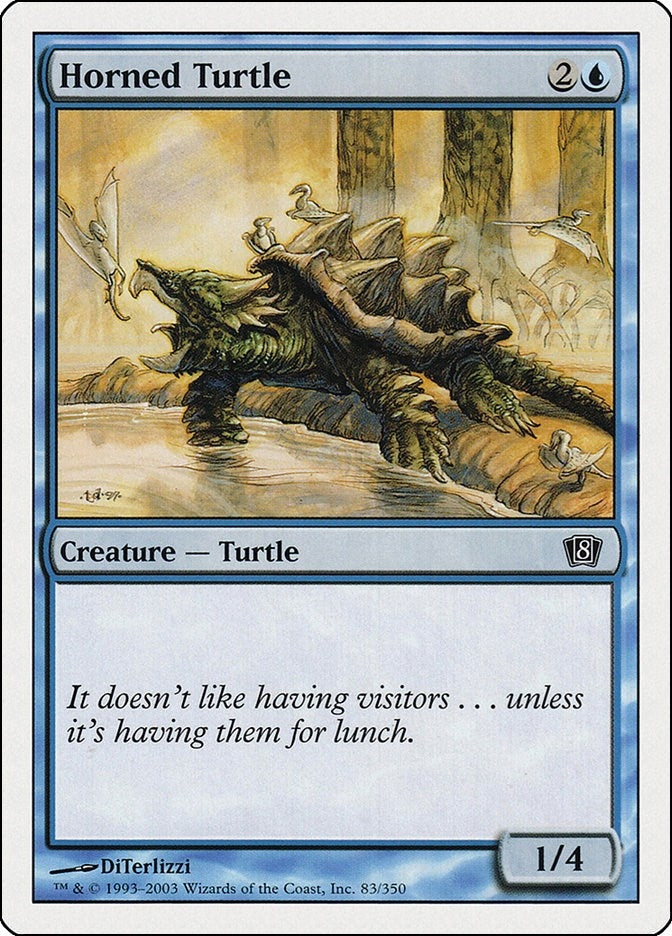 Image for Horned Turtle (83) - Magic: The Gathering