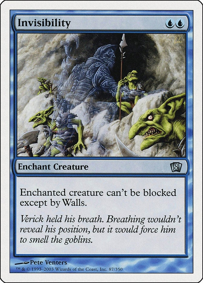 Image for Invisibility (87) - Magic: The Gathering