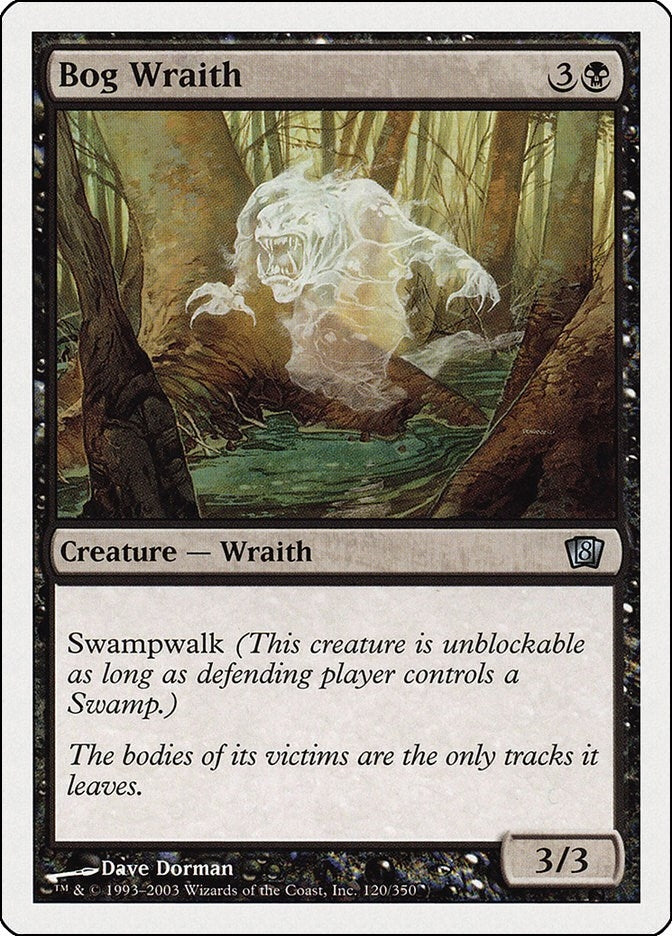 Image for Bog Wraith (120) - Magic: The Gathering