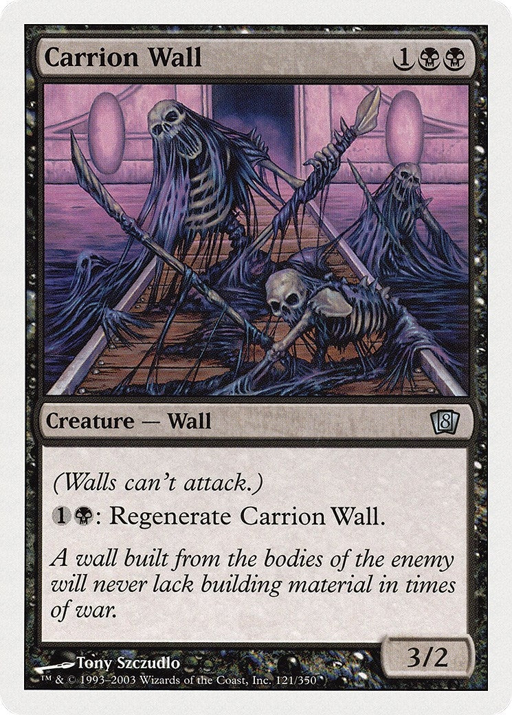 Image for Carrion Wall (121) - Magic: The Gathering
