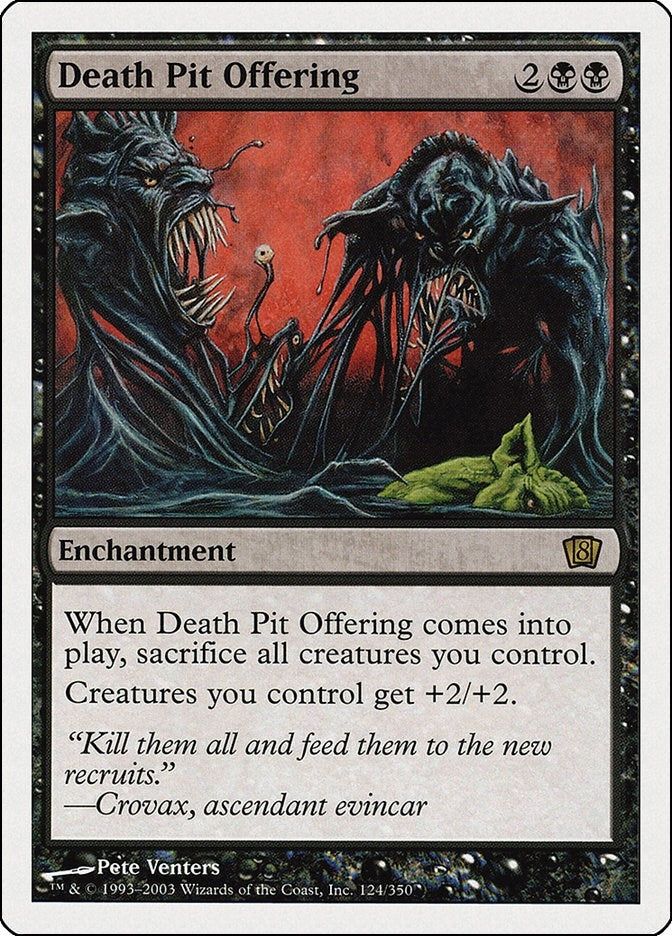 Image for Death Pit Offering (124) - Magic: The Gathering