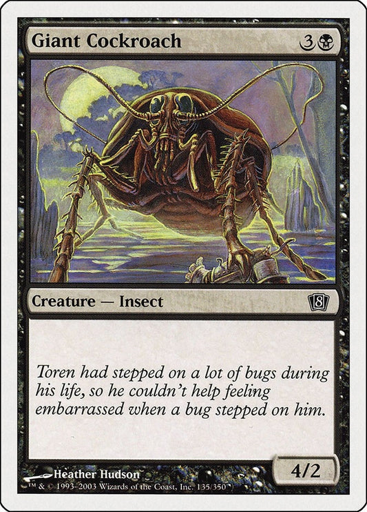 Image for Giant Cockroach (135) - Magic: The Gathering