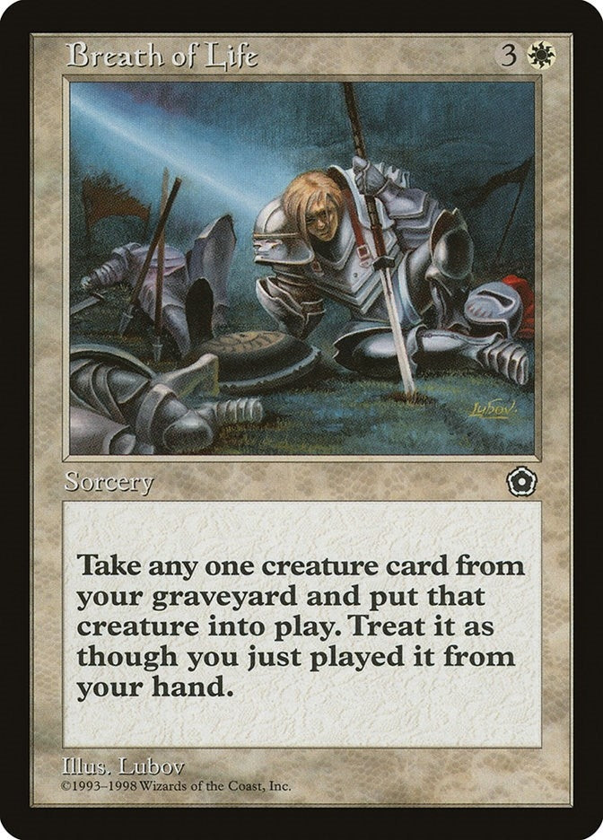 Image for Breath of Life - Magic: The Gathering