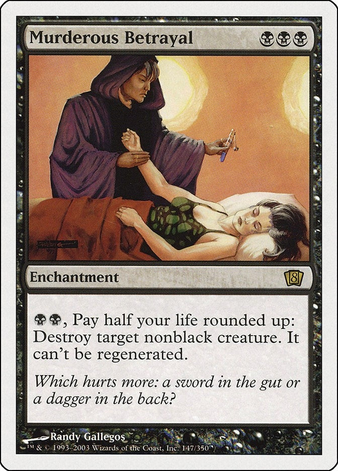 Image for Murderous Betrayal (147) - Magic: The Gathering