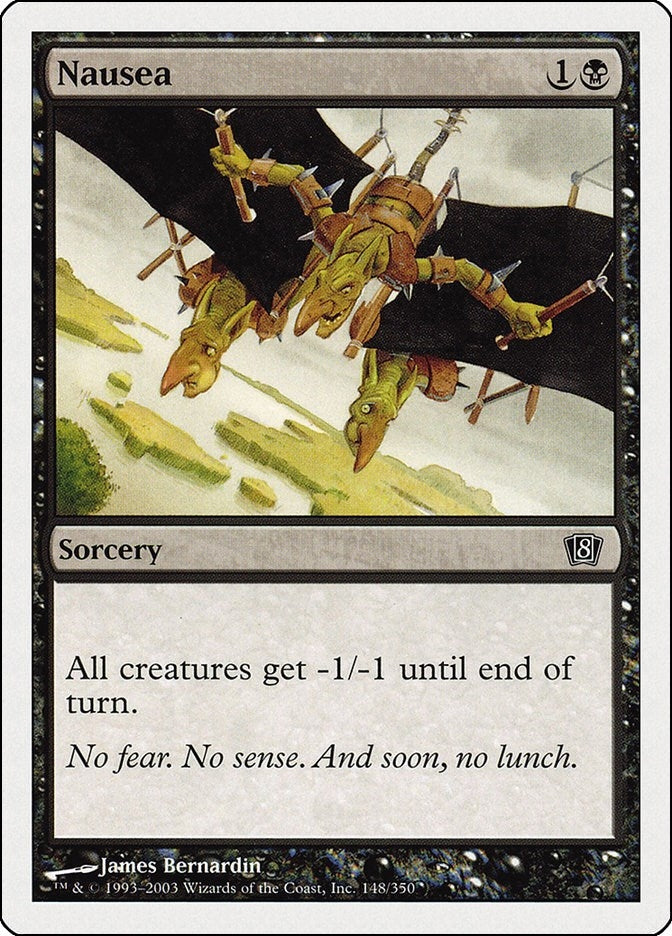 Image for Nausea (148) - Magic: The Gathering