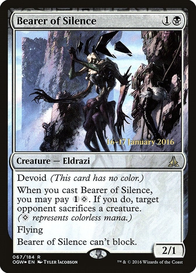 Image for Bearer of Silence (67) - Magic: The Gathering
