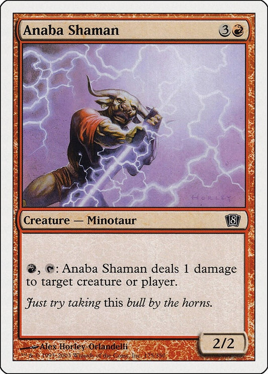 Image for Anaba Shaman (175) - Magic: The Gathering