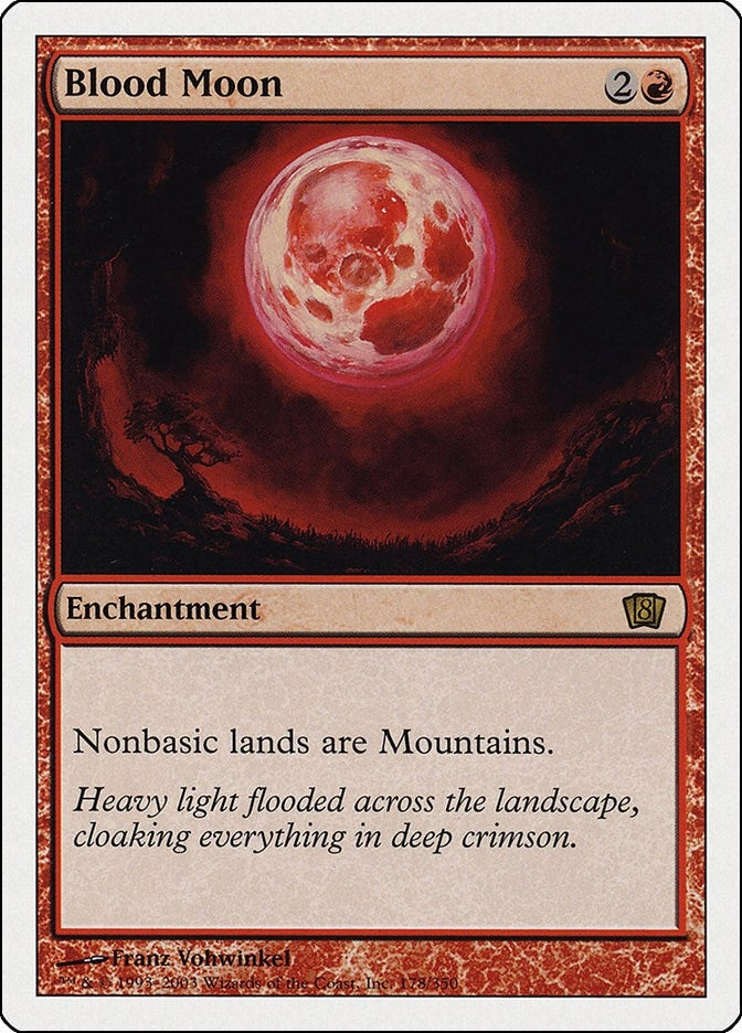 Image for Blood Moon (178) - Magic: The Gathering