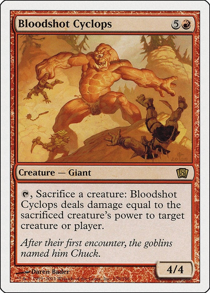Image for Bloodshot Cyclops (179) - Magic: The Gathering