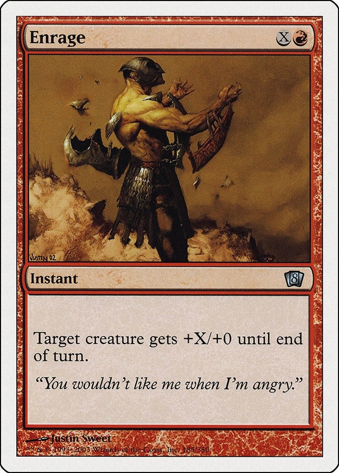 Image for Enrage (185) - Magic: The Gathering