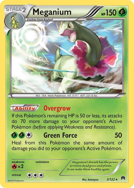 Image for Meganium (3/122) - Pokemon