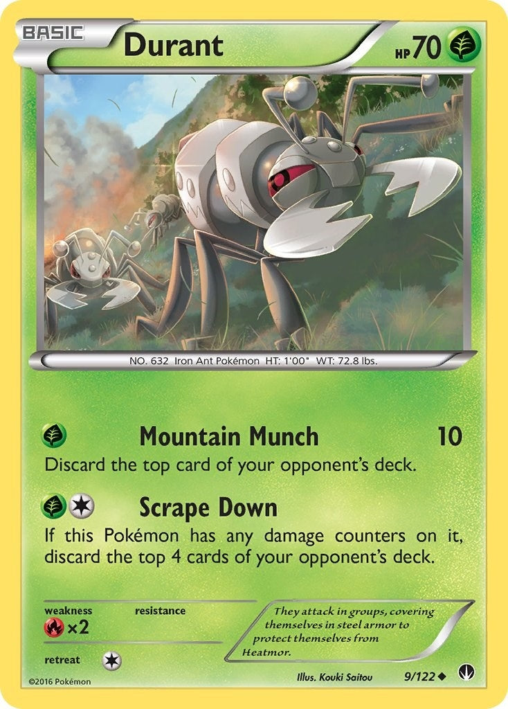 Image for Durant (9/122) - Pokemon
