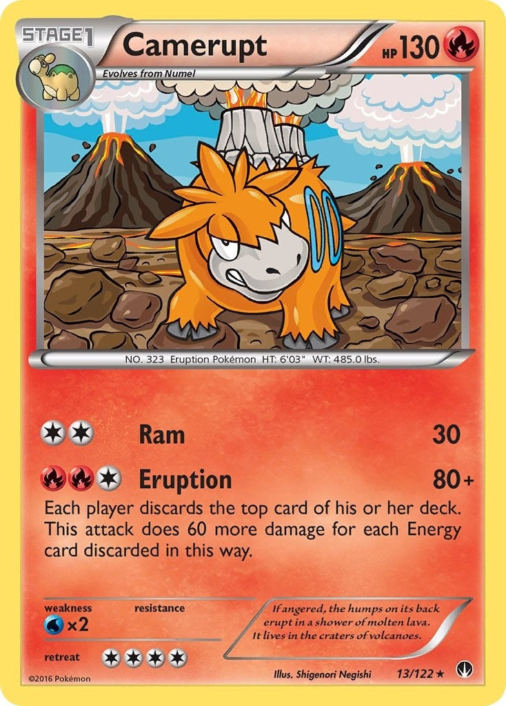 Image for Camerupt (13/122) - Pokemon