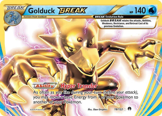 Image for Golduck BREAK (18/122) - Pokemon