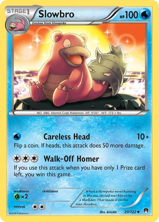 Image for Slowbro (20/122) - Pokemon
