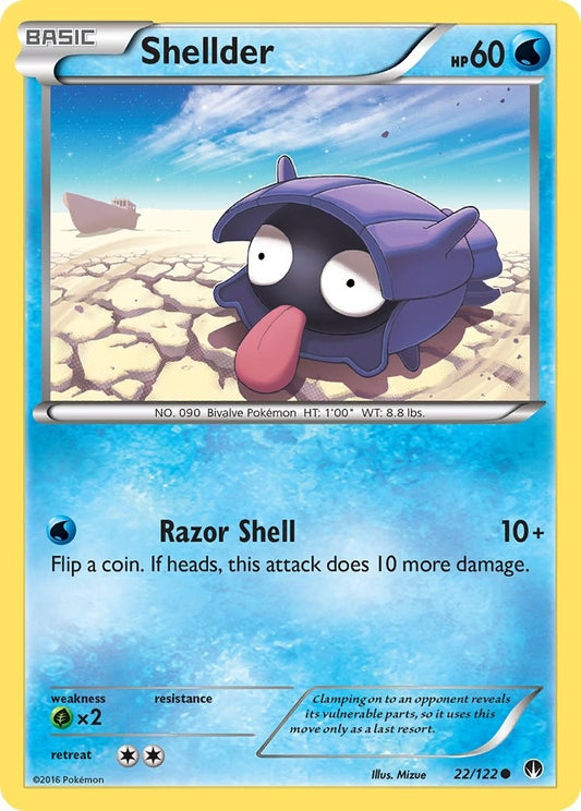 Image for Shellder (22) (22/122) - Pokemon