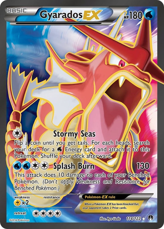 Image for Gyarados EX (Full Art) (114/122) - Pokemon