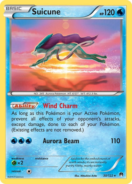 Image for Suicune (30/122) - Pokemon