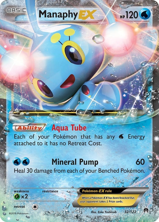 Image for Manaphy EX (32/122) - Pokemon