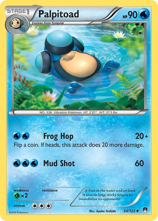 Image for Palpitoad (34/122) - Pokemon