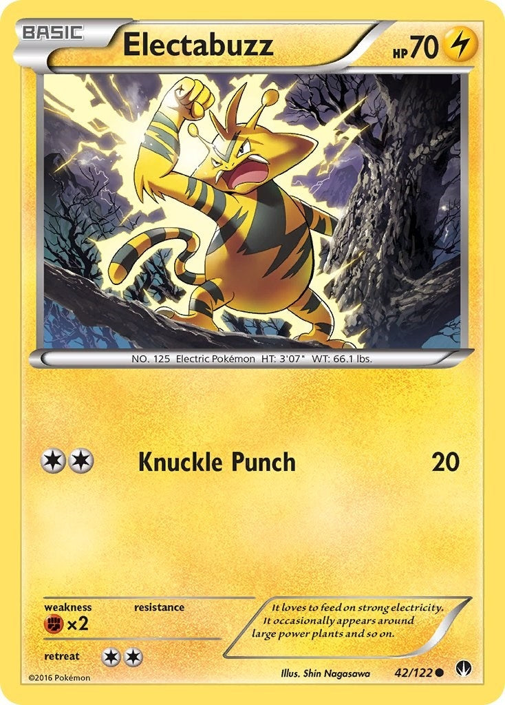 Image for Electabuzz (42/122) - Pokemon