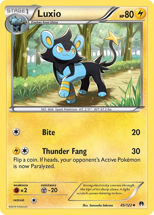 Image for Luxio (45/122) - Pokemon