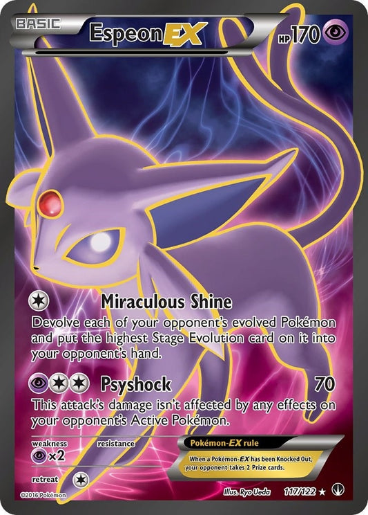 Image for Espeon EX (Full Art) (117/122) - Pokemon