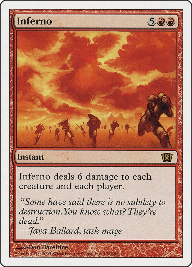 Image for Inferno (196) - Magic: The Gathering