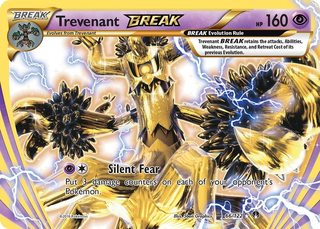 Image for Trevenant BREAK (66/122) - Pokemon