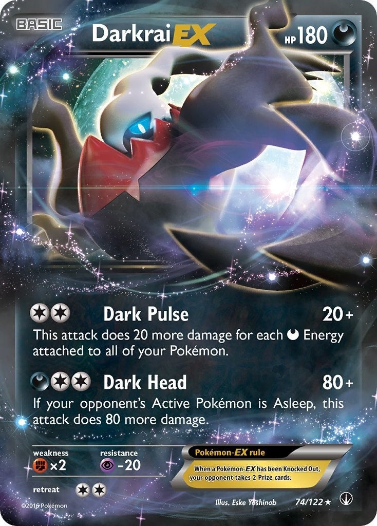 Image for Darkrai EX (74/122) - Pokemon