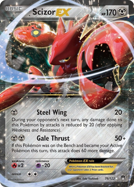 Image for Scizor EX (76/122) - Pokemon