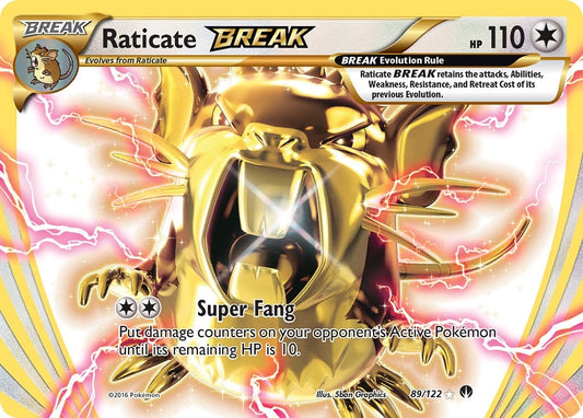 Image for Raticate BREAK (89/122) - Pokemon