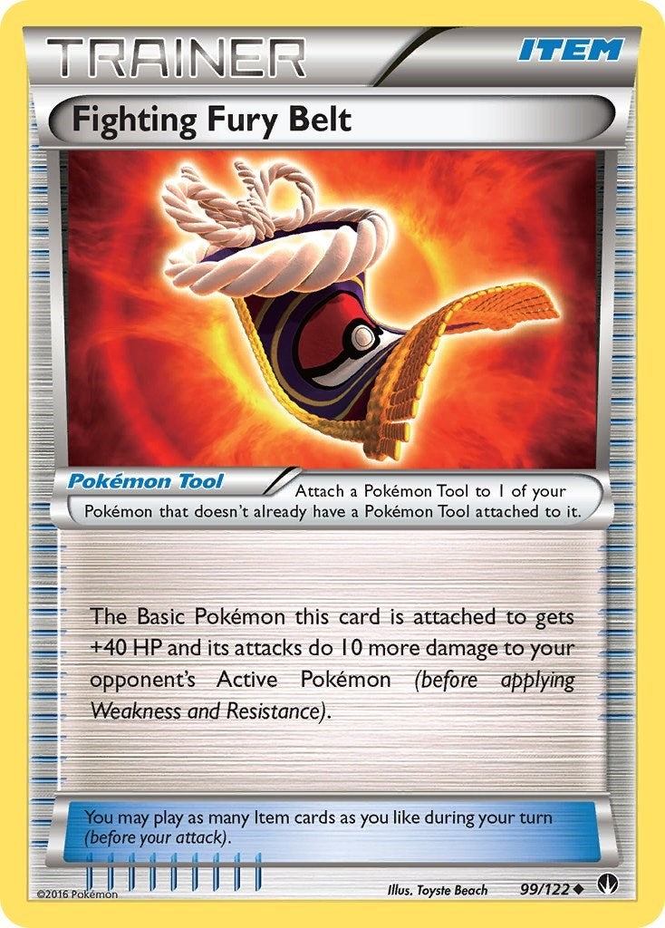 Image for Fighting Fury Belt (99/122) - Pokemon