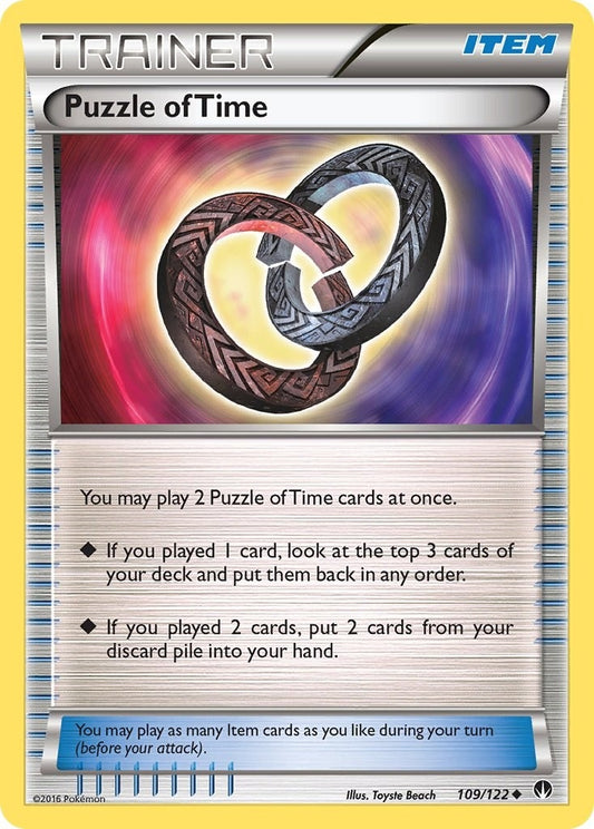 Image for Puzzle of Time (109/122) - Pokemon