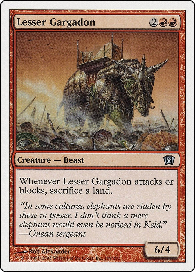 Image for Lesser Gargadon (199) - Magic: The Gathering