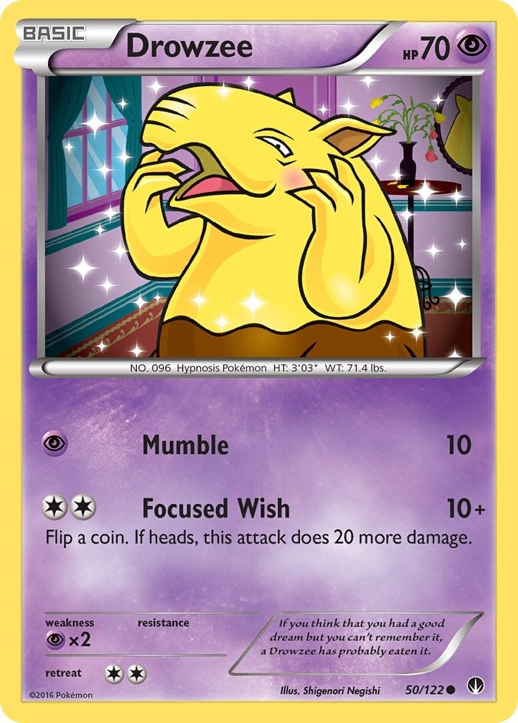 Image for Drowzee (50/122) - Pokemon